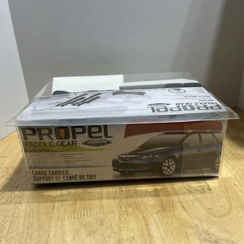 New Shoreline Marine Propel Paddle Gear Car Top Canoe Carrier‎ Straps #SLPG52108